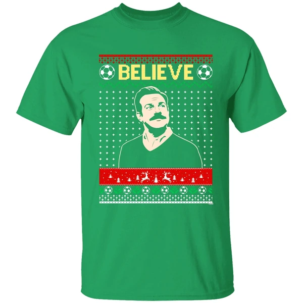 Ted Lasso Believe Christmas Shirt - Image 2