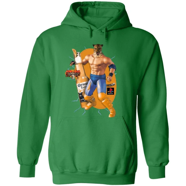 Tekken 3 Kng Rna Corona Extra Beer Hoodie - Image 2