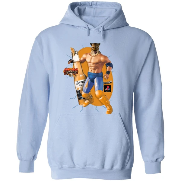 Tekken 3 Kng Rna Corona Extra Beer Hoodie - Image 4