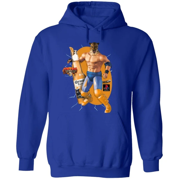 Tekken 3 Kng Rna Corona Extra Beer Hoodie - Image 7