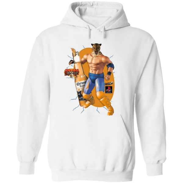 Tekken 3 Kng Rna Corona Extra Beer Hoodie - Image 8