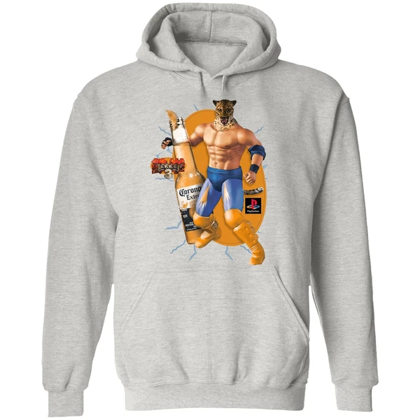 Tekken 3 Kng Rna Corona Extra Beer Hoodie - Image 9
