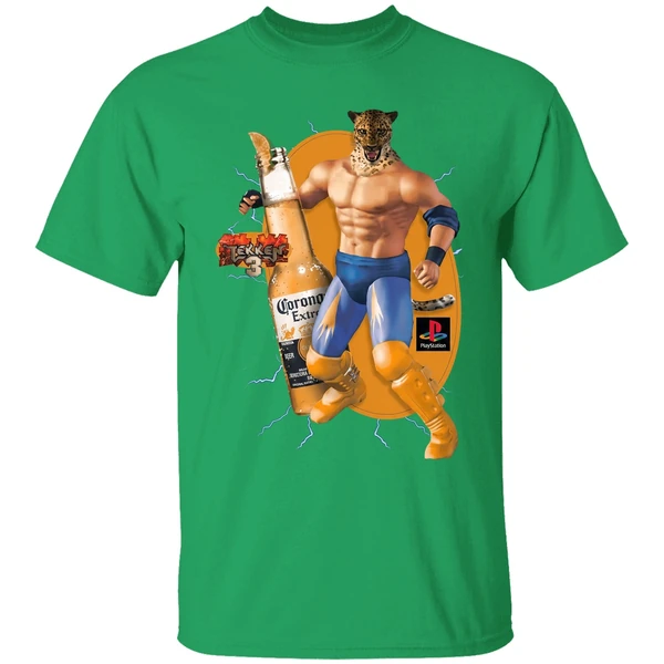Tekken 3 Kng Rna Corona Extra Beer Shirt - Image 2