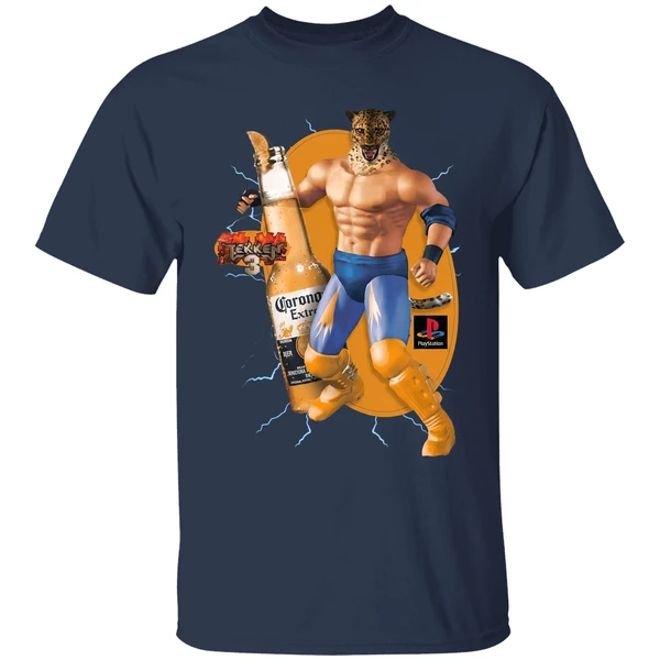 Tekken 3 Kng Rna Corona Extra Beer Shirt - Image 5