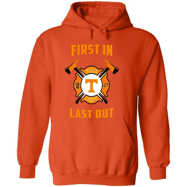 Tennessee Volunteers First In Fire Dept Last Out Hoodie - Image 6