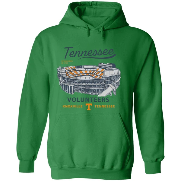 Tennessee Volunteers Socialite Game Day Checkered Stadium Hoodie - Image 2