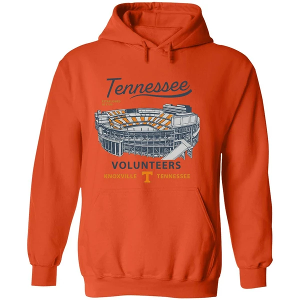 Tennessee Volunteers Socialite Game Day Checkered Stadium Hoodie - Image 6
