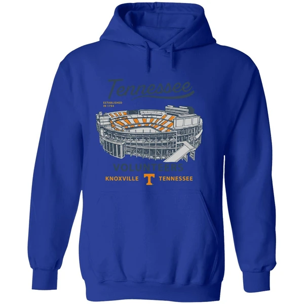 Tennessee Volunteers Socialite Game Day Checkered Stadium Hoodie - Image 7