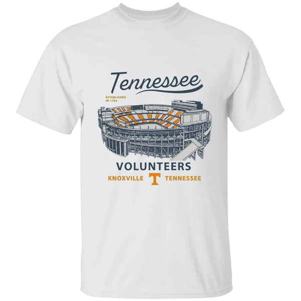 Tennessee Volunteers Socialite Game Day Checkered Stadium Shirt