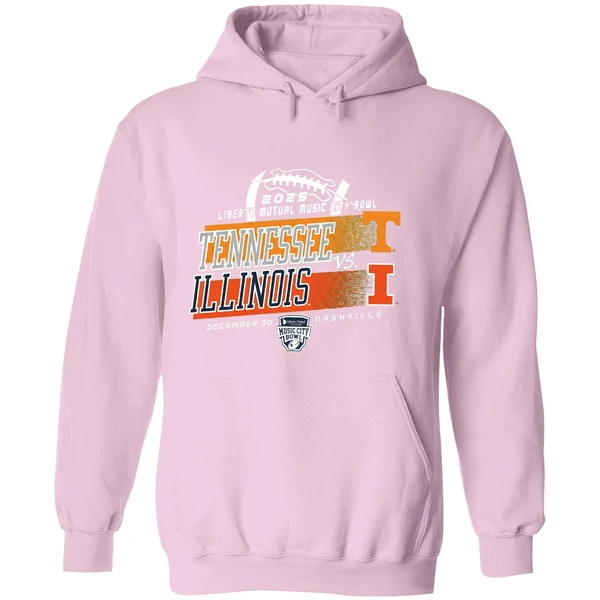 Tennessee Vs Illinois 2025 Lyberty Mutual Music City Bowl Hoodie - Image 5