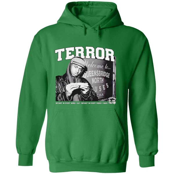 Terror Keepers Of The Faith Young Nas Photo The Bootleg Hoodie - Image 2