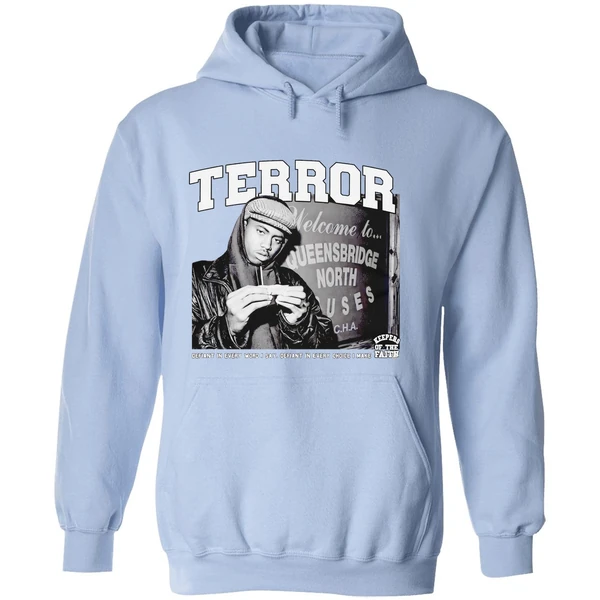 Terror Keepers Of The Faith Young Nas Photo The Bootleg Hoodie - Image 4