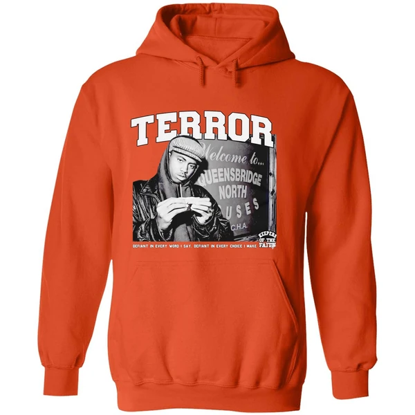 Terror Keepers Of The Faith Young Nas Photo The Bootleg Hoodie - Image 6