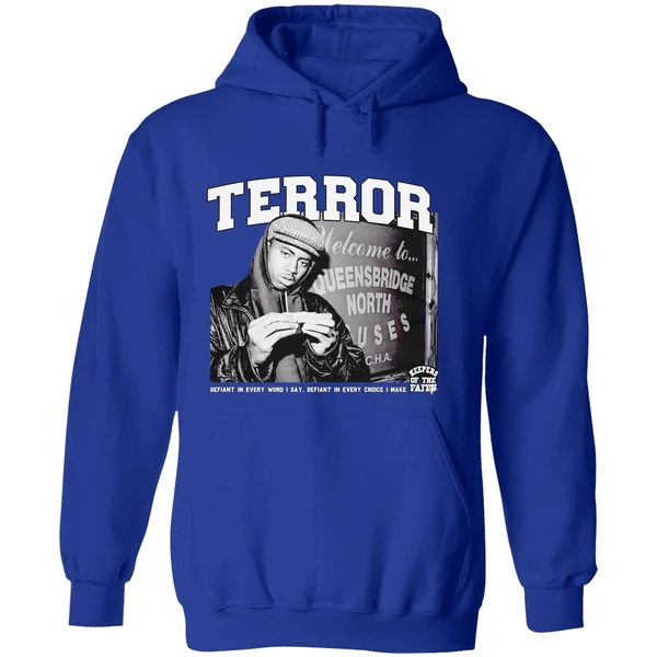 Terror Keepers Of The Faith Young Nas Photo The Bootleg Hoodie - Image 7