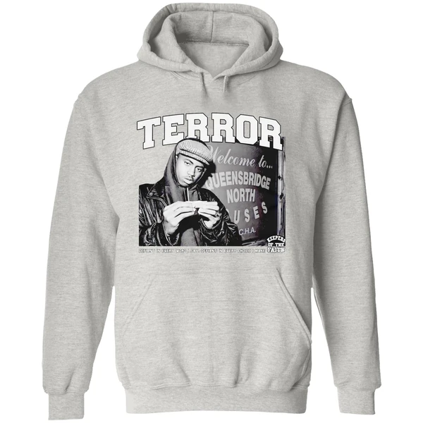 Terror Keepers Of The Faith Young Nas Photo The Bootleg Hoodie - Image 9