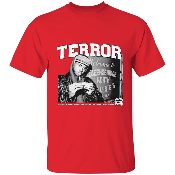 Terror Keepers Of The Faith Young Nas Photo The Bootleg Shirt - Image 4