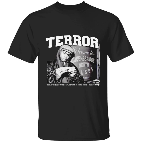 Terror Keepers Of The Faith Young Nas Photo The Bootleg Shirt - Image 7