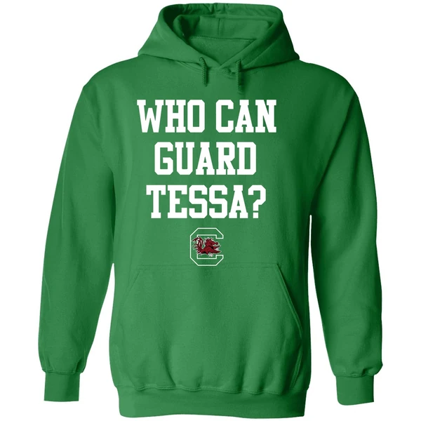 Tessa Johnson South Carolina Womens Basketball Who Can Guard Tessa Hoodie - Image 2