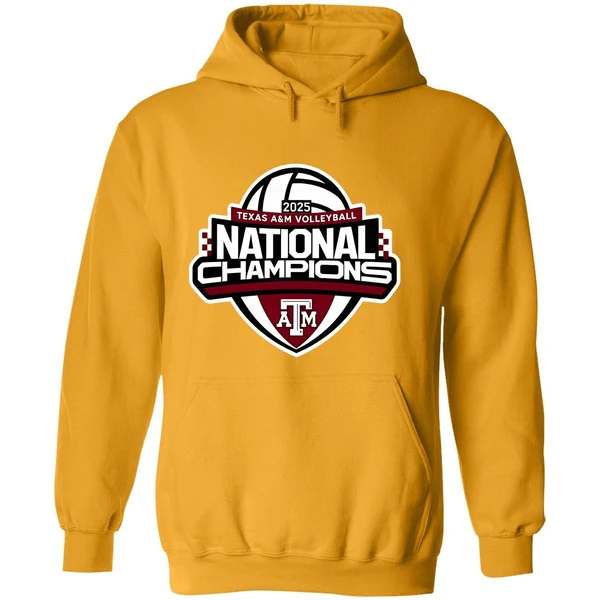 Texas Am Aggies 2025 Ncaa Volleyball National Champions Hoodie