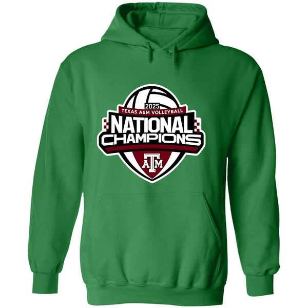 Texas Am Aggies 2025 Ncaa Volleyball National Champions Hoodie - Image 2