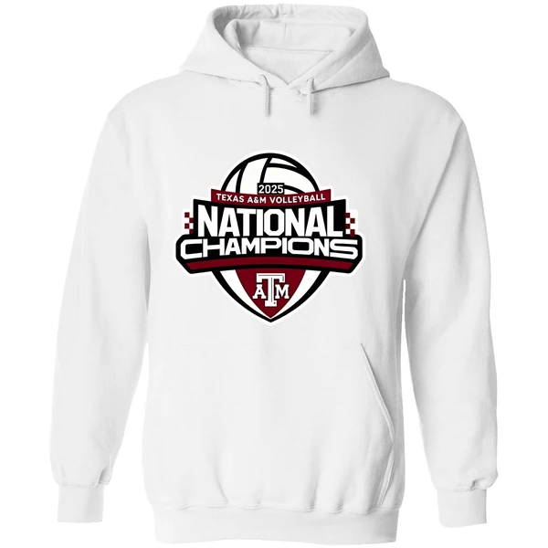 Texas Am Aggies 2025 Ncaa Volleyball National Champions Hoodie - Image 8