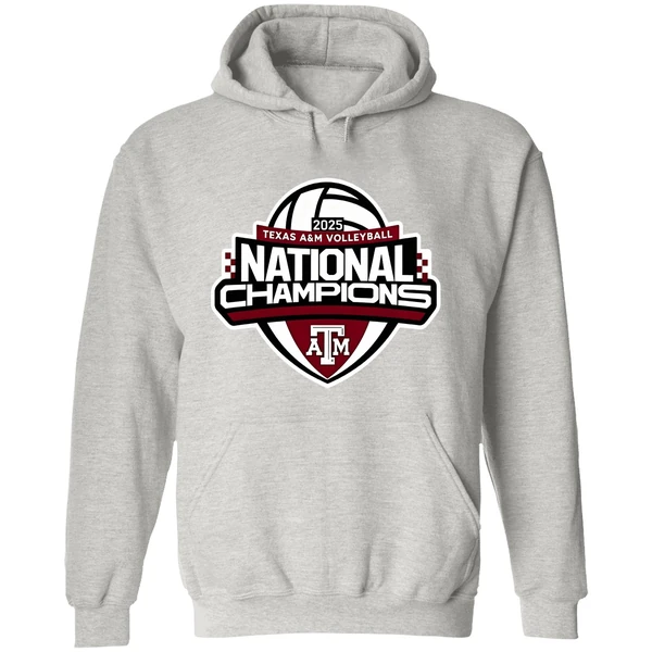Texas Am Aggies 2025 Ncaa Volleyball National Champions Hoodie - Image 9