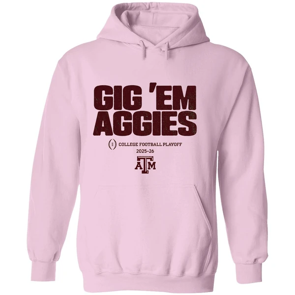Texas Am Aggies Football 2025 Cfp Team Slogan College Football Playoff 2025 2026 Hoodie - Image 5