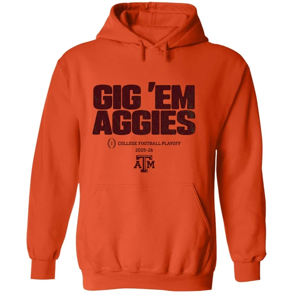 Texas Am Aggies Football 2025 Cfp Team Slogan College Football Playoff 2025 2026 Hoodie - Image 6