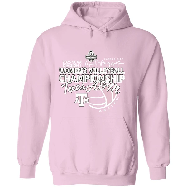 Texas Am Aggies Ncaa Division I Womens Volleyball Champions 2025 Hoodie - Image 5