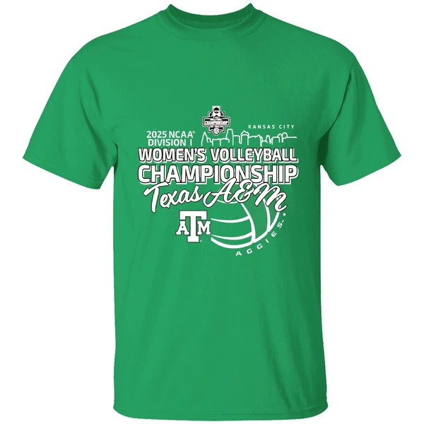 Texas Am Aggies Ncaa Division I Womens Volleyball Champions 2025 Shirt - Image 2