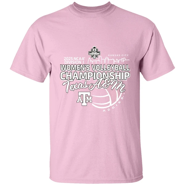 texas-am-aggies-ncaa-division-i-womens-volleyball-champions-2025-shirt-lightpink