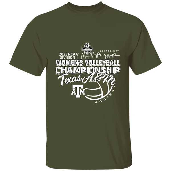 texas-am-aggies-ncaa-division-i-womens-volleyball-champions-2025-shirt-militarygreen