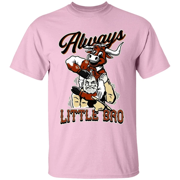 Texas Longhorn Beats Texas Aggies Am Always Little Bro Shirt - Image 3