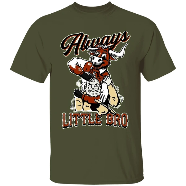 Texas Longhorn Beats Texas Aggies Am Always Little Bro Shirt - Image 4