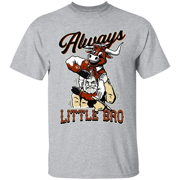 Texas Longhorn Beats Texas Aggies Am Always Little Bro Shirt - Image 9