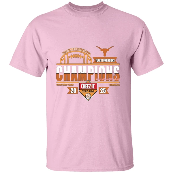 Texas Longhorns Football 2025 Cheez It Citrus Bowl Champions Locker Room Shirt - Image 3