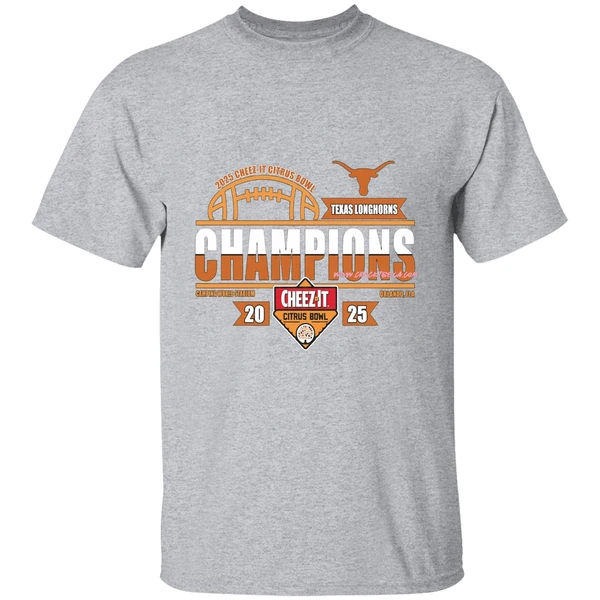 Texas Longhorns Football 2025 Cheez It Citrus Bowl Champions Locker Room Shirt - Image 9
