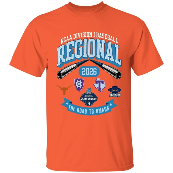 Texas Longhorns Holy Cross Crusaders And Texas Tech Red Raiders And Ucsb 2026 Shirt - Image 6