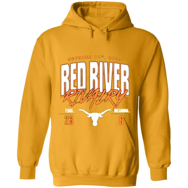 Texas Longhorns Vs Oklahoma Sooners Red River Rivalry 2025 Hoodie