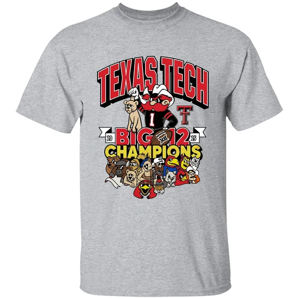 Texas Tech Big 12 Championship Shirt - Image 9