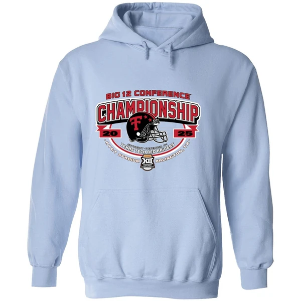 Texas Tech Football 2025 Big 12 Conference Championship Dfw Takeover Hoodie - Image 4