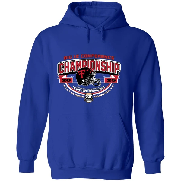 Texas Tech Football 2025 Big 12 Conference Championship Dfw Takeover Hoodie - Image 7