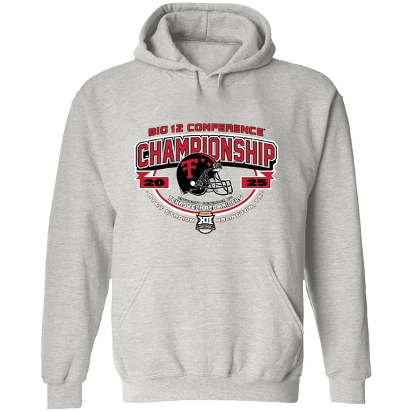 Texas Tech Football 2025 Big 12 Conference Championship Dfw Takeover Hoodie - Image 9