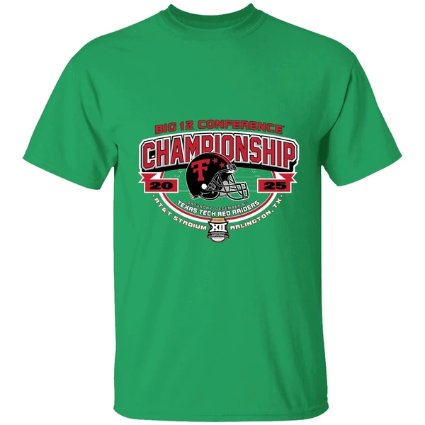 Texas Tech Football 2025 Big 12 Conference Championship Dfw Takeover Shirt - Image 2