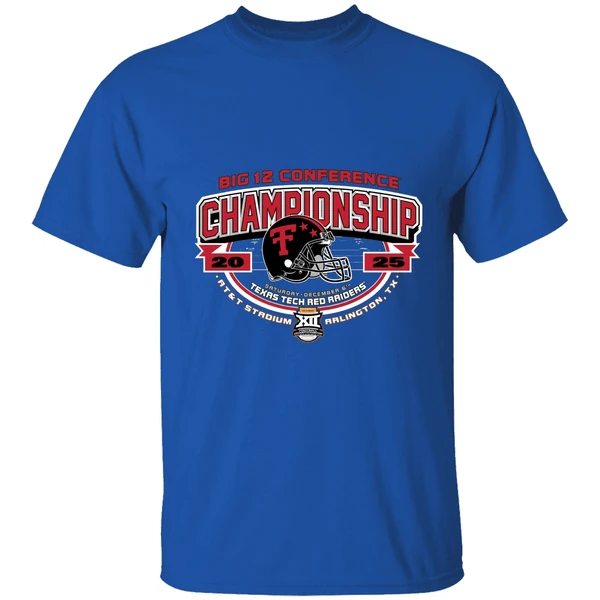 Texas Tech Football 2025 Big 12 Conference Championship Dfw Takeover Shirt - Image 8