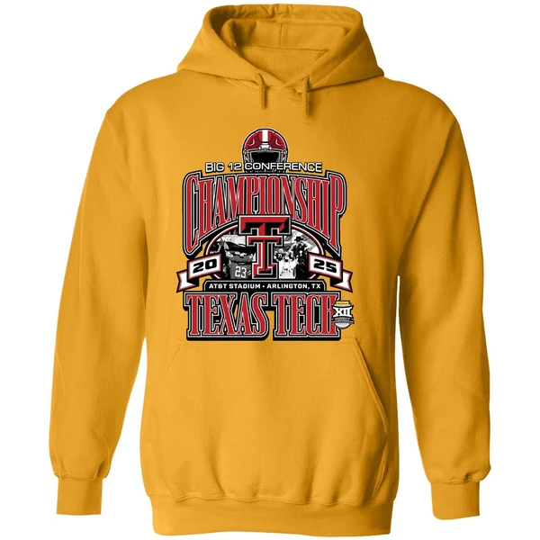 Texas Tech Football 2025 Big 12 Conference Championship Make Noise Hoodie