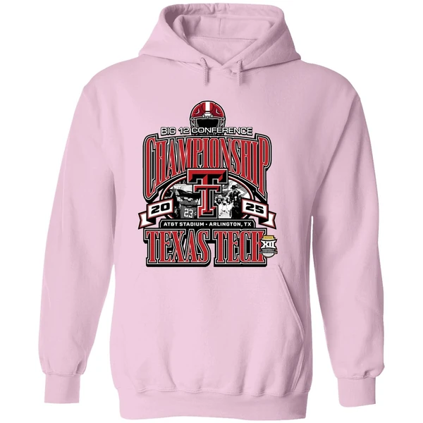 Texas Tech Football 2025 Big 12 Conference Championship Make Noise Hoodie - Image 5