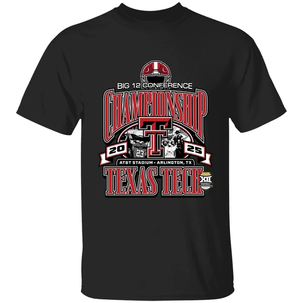 Texas Tech Football 2025 Big 12 Conference Championship Make Noise Shirt