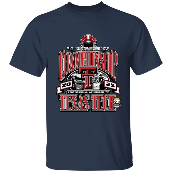 Texas Tech Football 2025 Big 12 Conference Championship Make Noise Shirt - Image 5