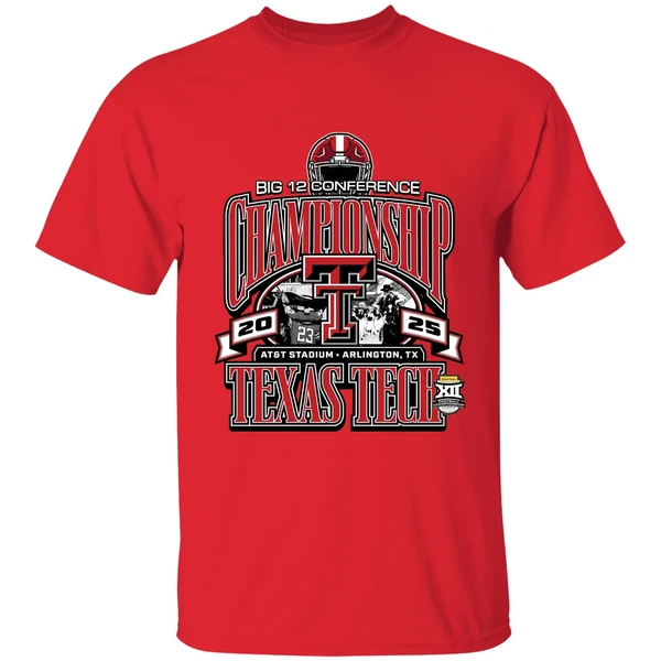 Texas Tech Football 2025 Big 12 Conference Championship Make Noise Shirt - Image 7